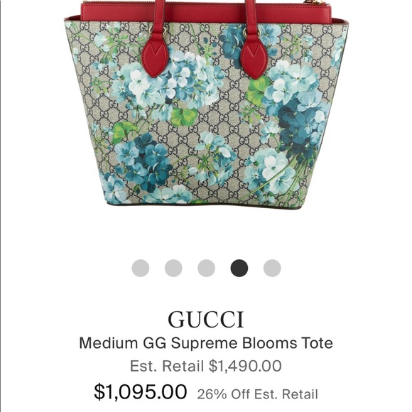 Gucci Supreme Blooms Tote - Picture 2 of 2